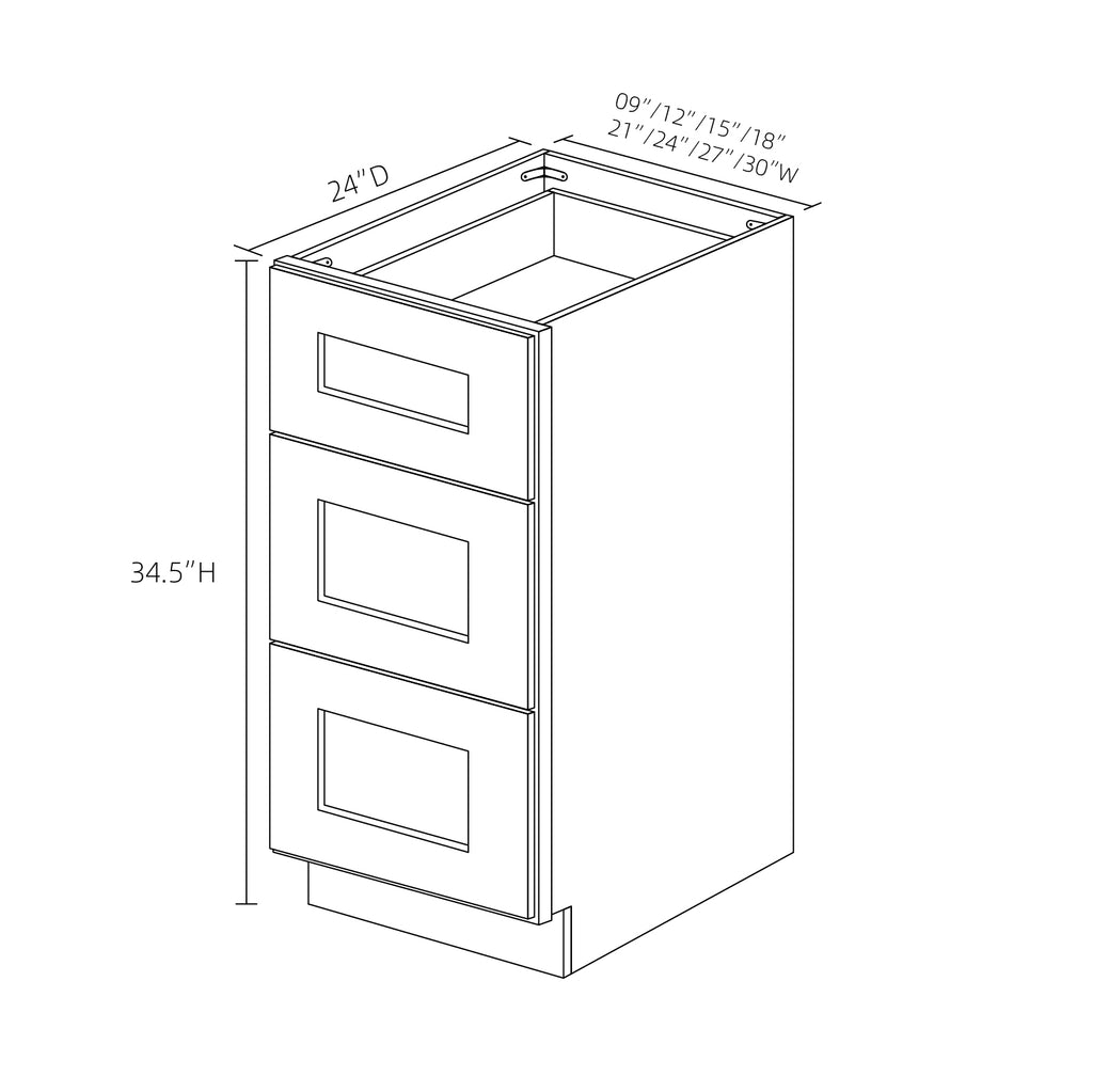 Antique White Base Cabinet