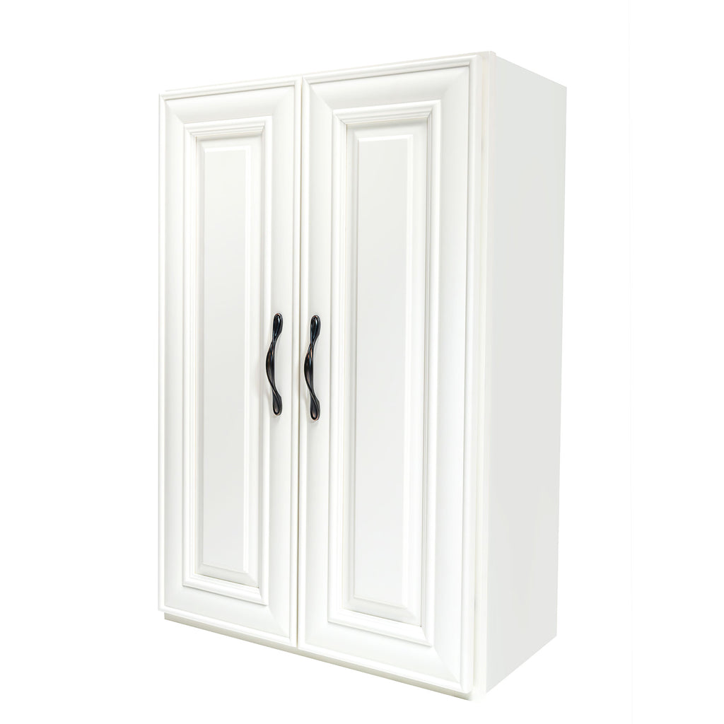 Antique White Wall Cabinet