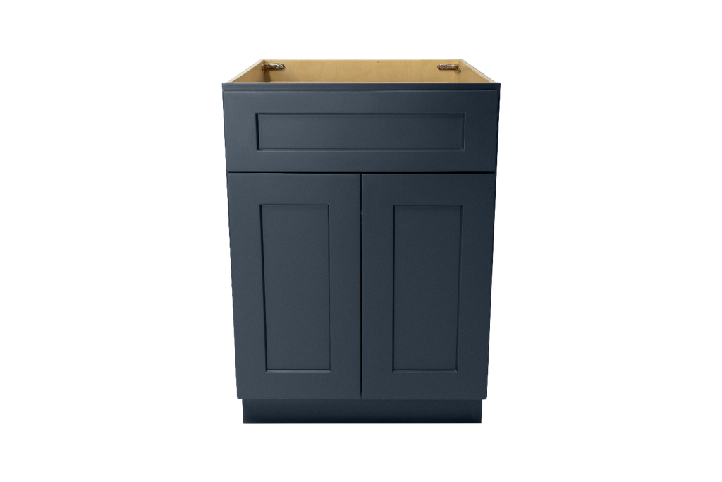 Navy Blue Shaker Base Cabinet