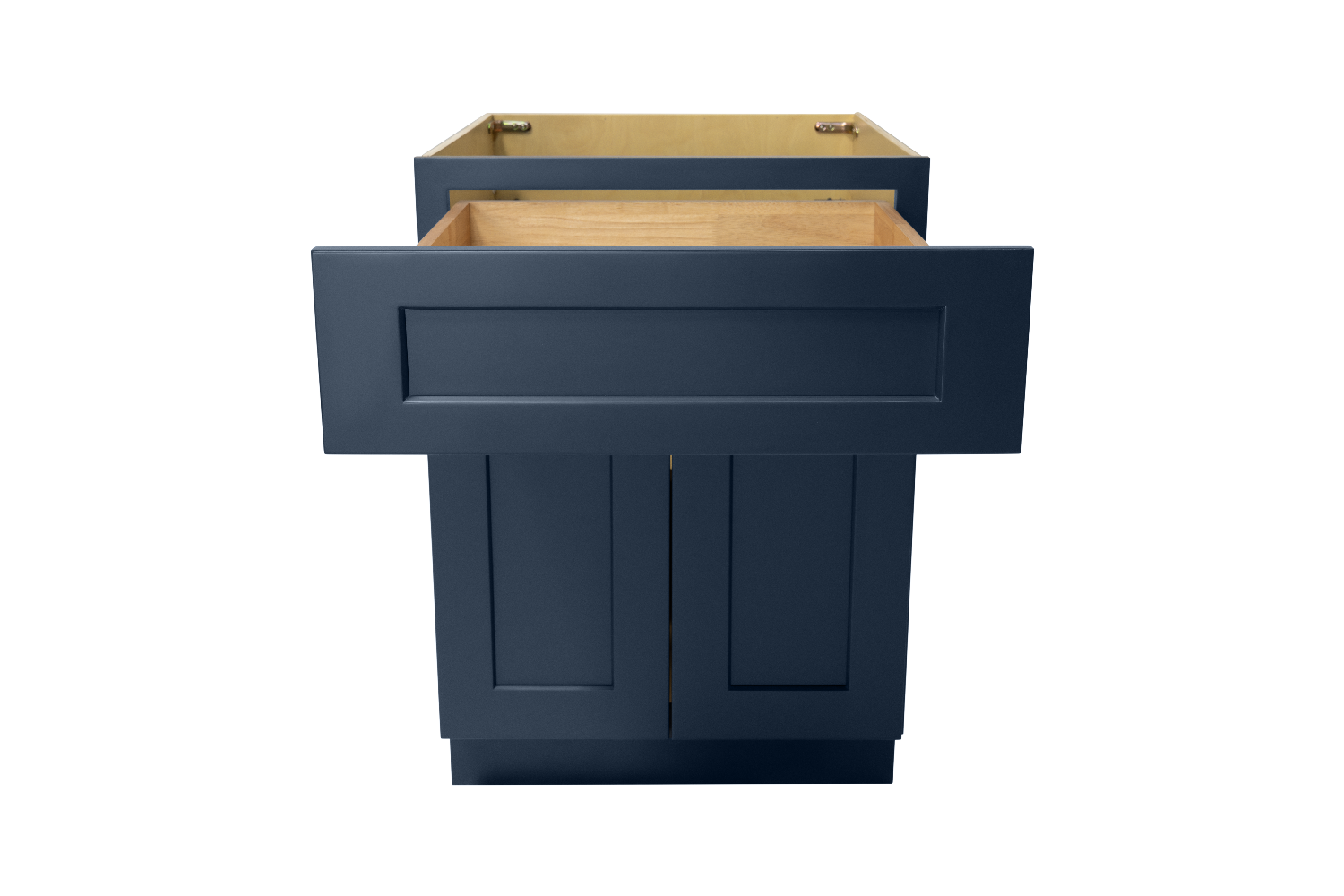 Navy Blue Shaker Base Cabinet