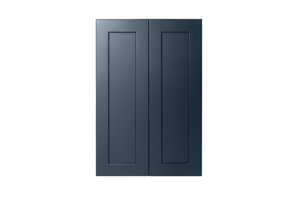 Navy Blue Shaker Wall Cabinet