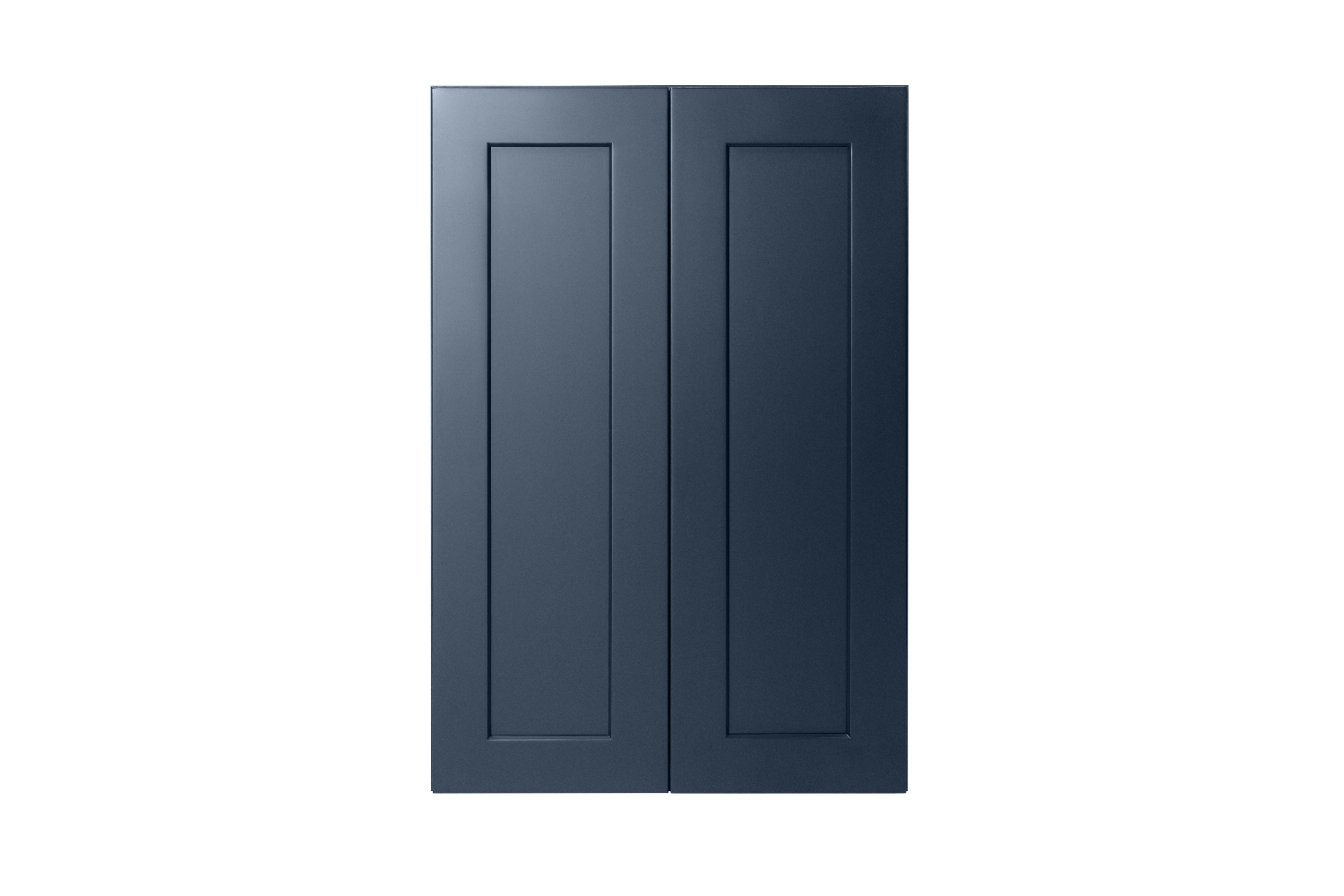 Navy Blue Shaker Wall Cabinet