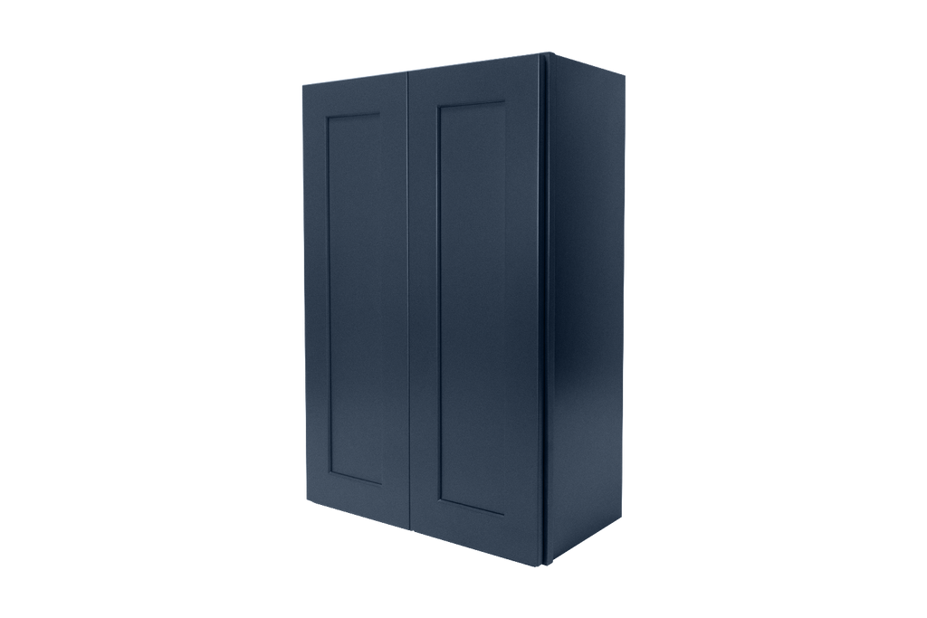 Navy Blue Shaker Wall Cabinet