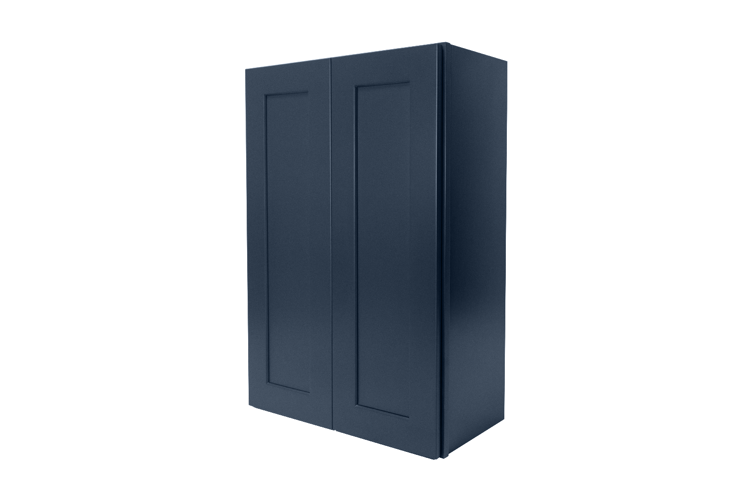 Navy Blue Shaker Wall Cabinet