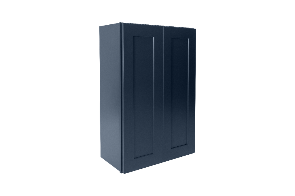 Navy Blue Shaker Wall Cabinet