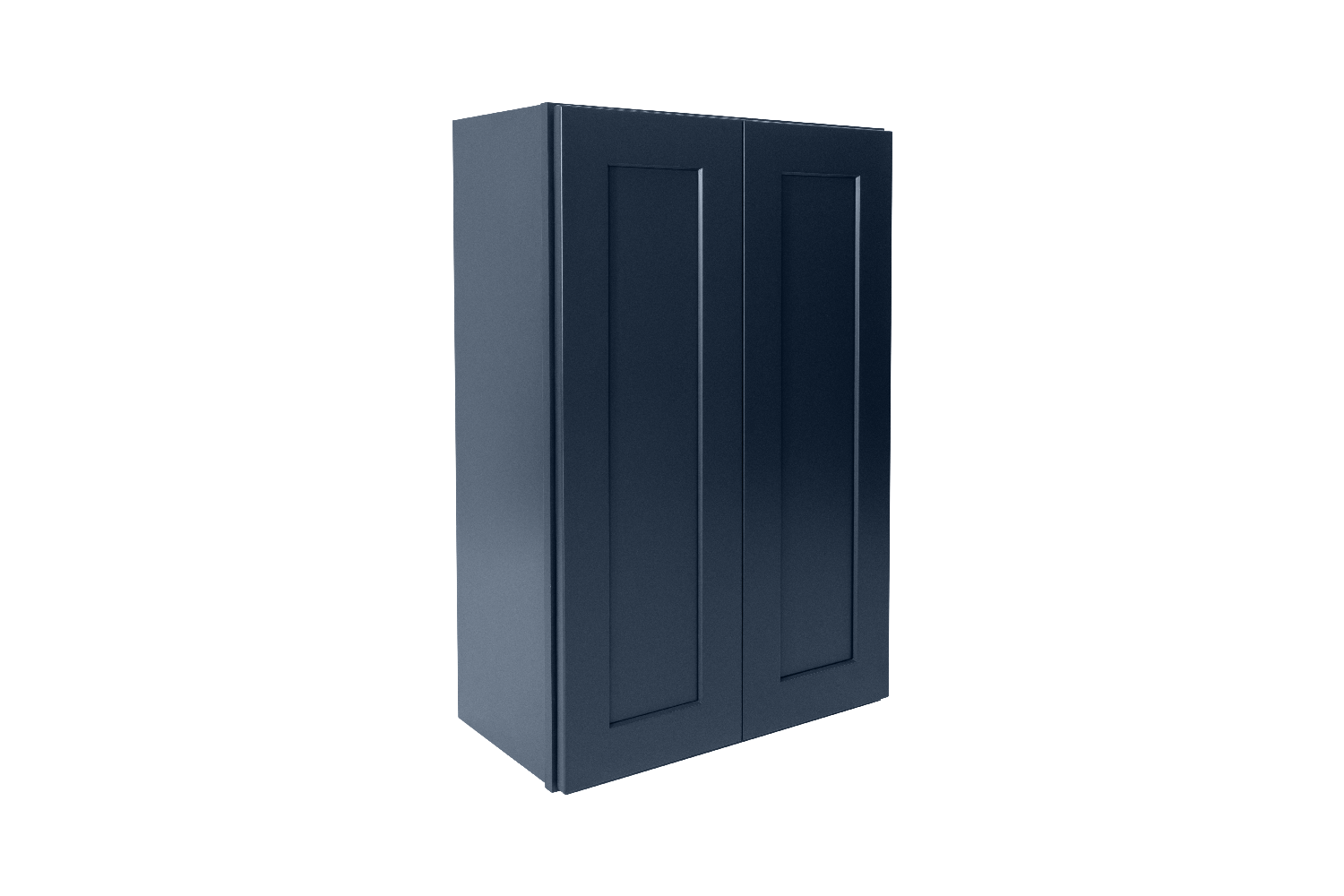 Navy Blue Shaker Wall Cabinet