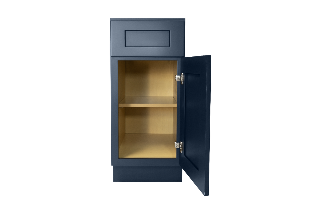 Navy Blue Shaker Base Cabinet