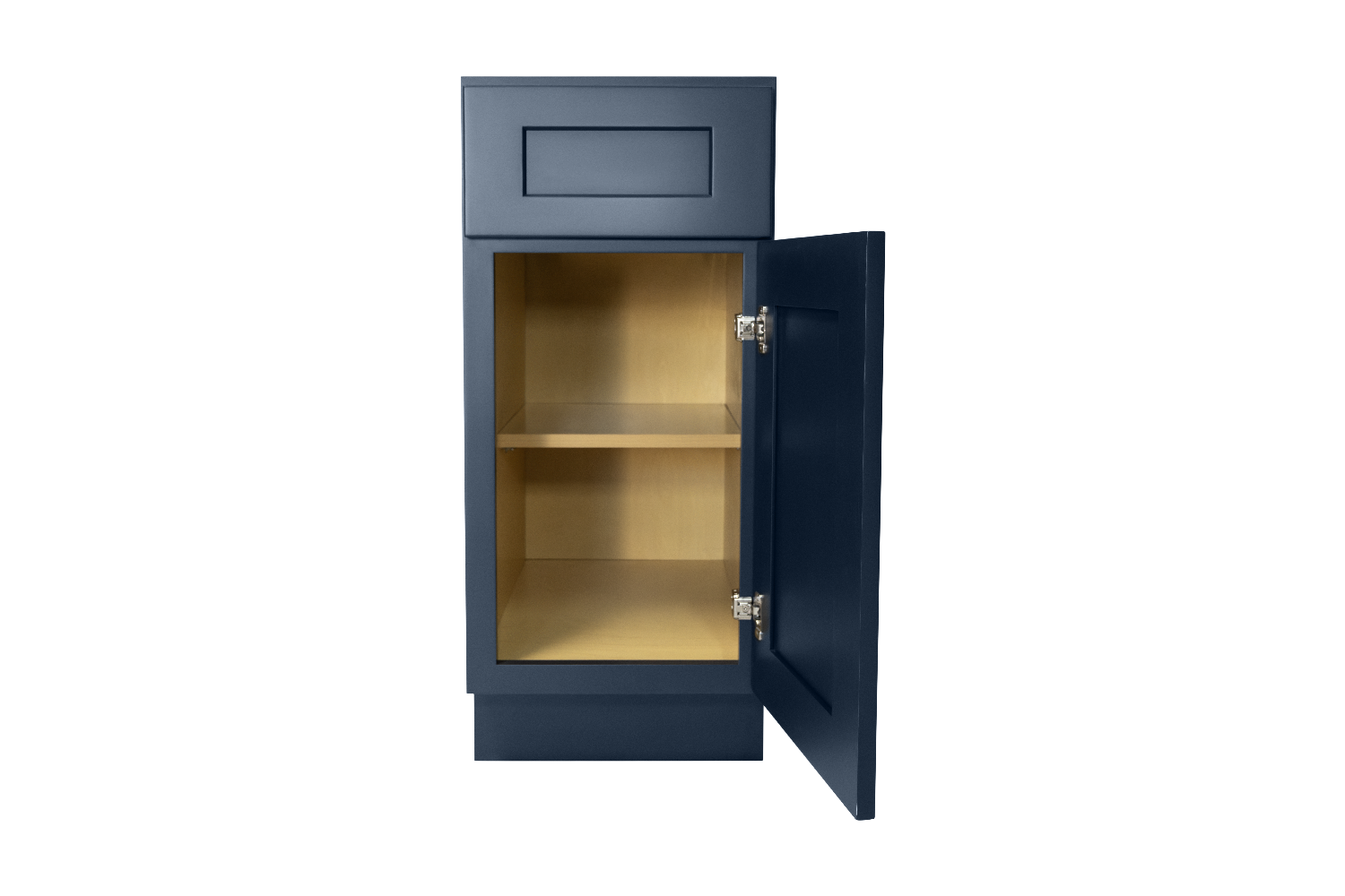 Navy Blue Shaker Base Cabinet