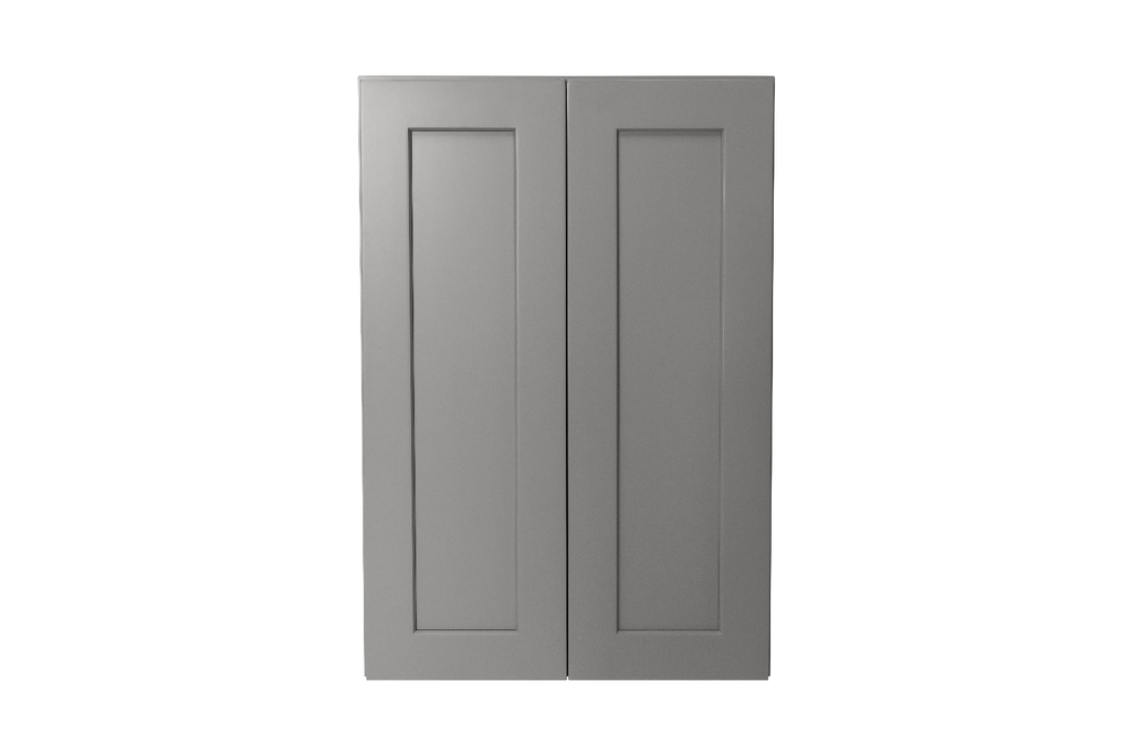 French Grey Shaker Wall Cabinet
