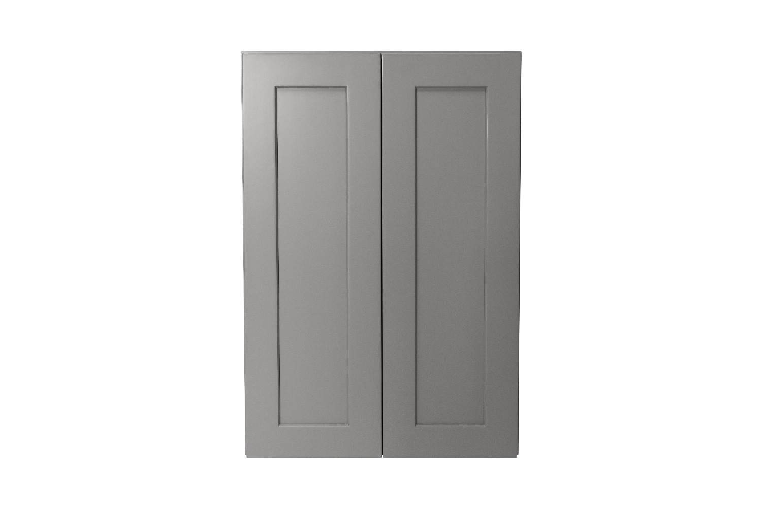 French Grey Shaker Wall Cabinet
