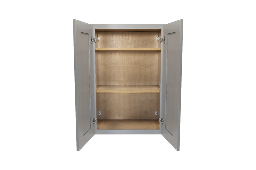 French Grey Shaker Wall Cabinet