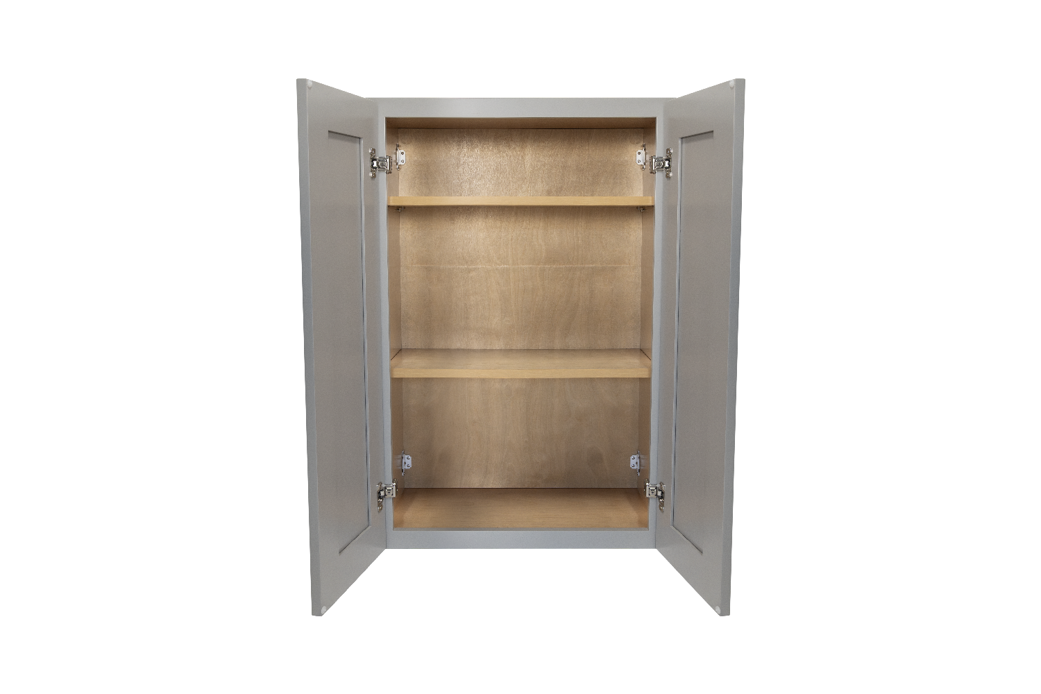 French Grey Shaker Wall Cabinet