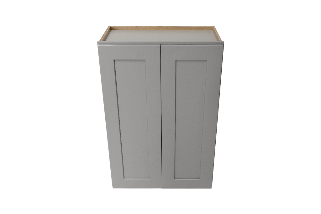 French Grey Shaker Wall Cabinet