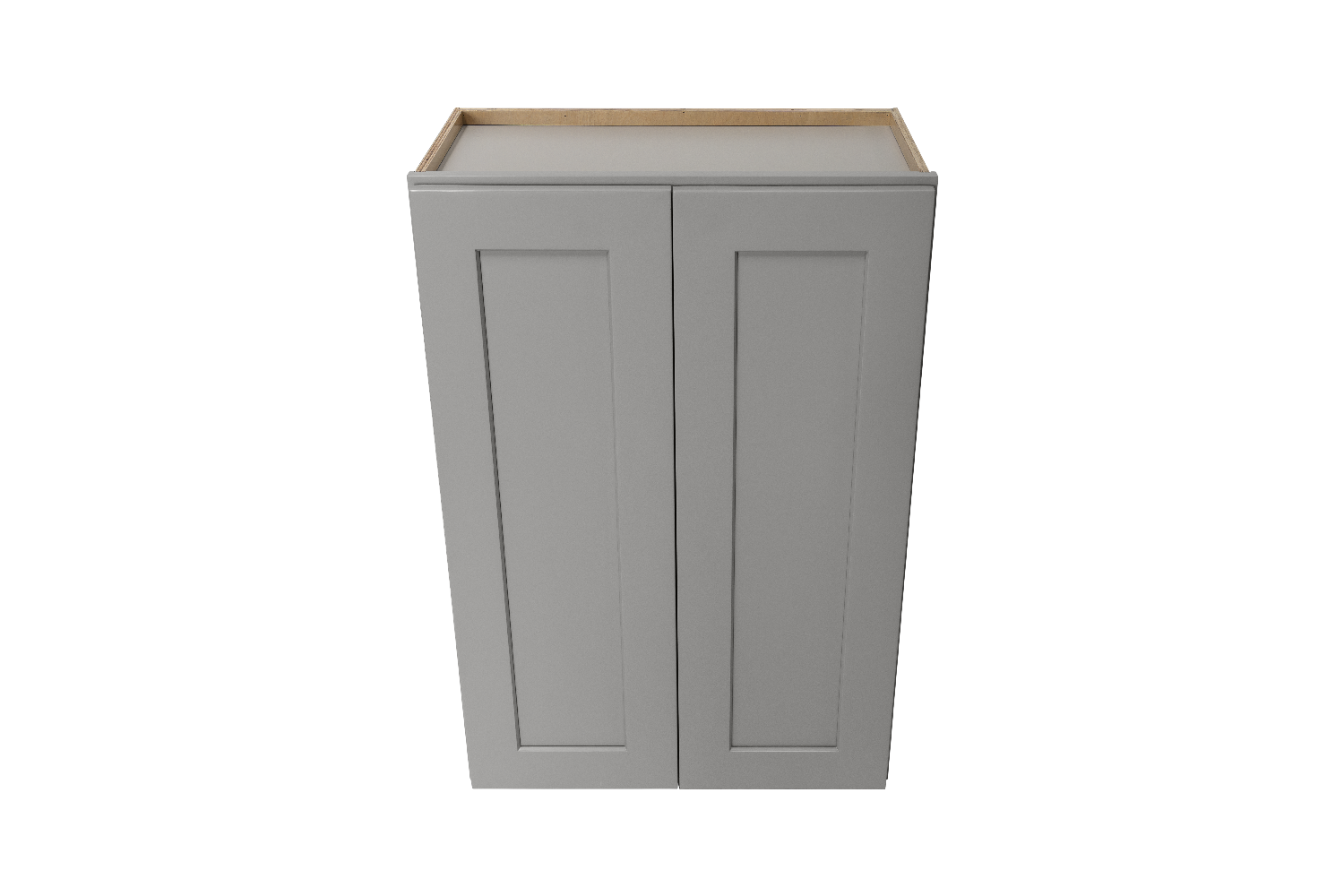 French Grey Shaker Wall Cabinet