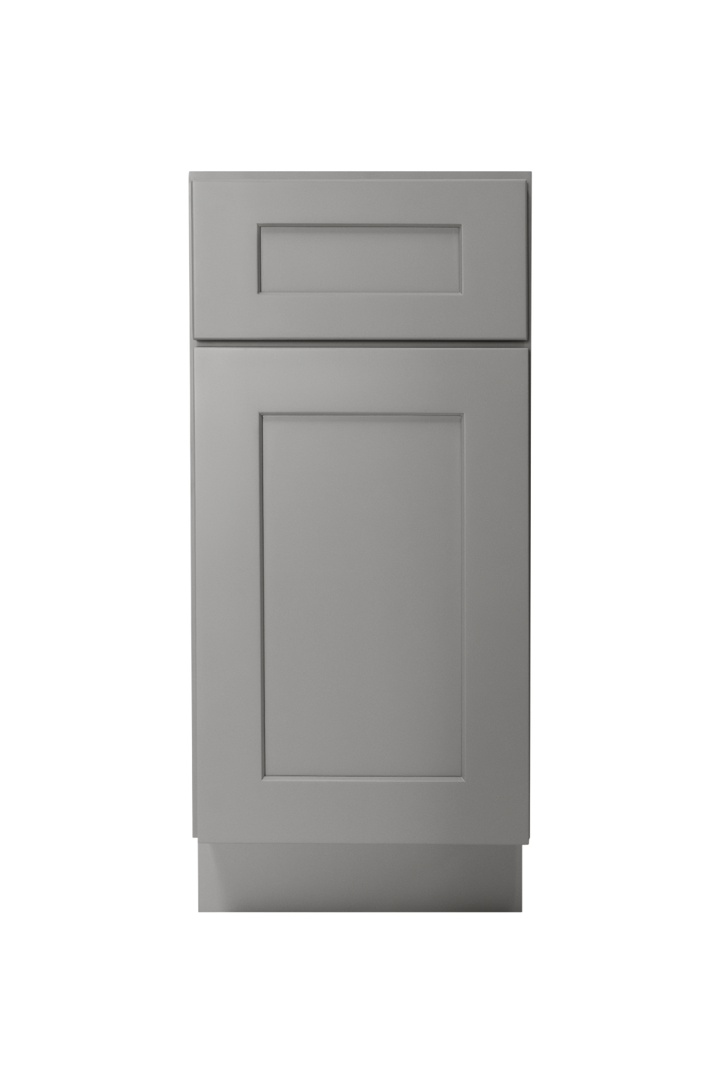 French Grey Shaker Base Cabinet