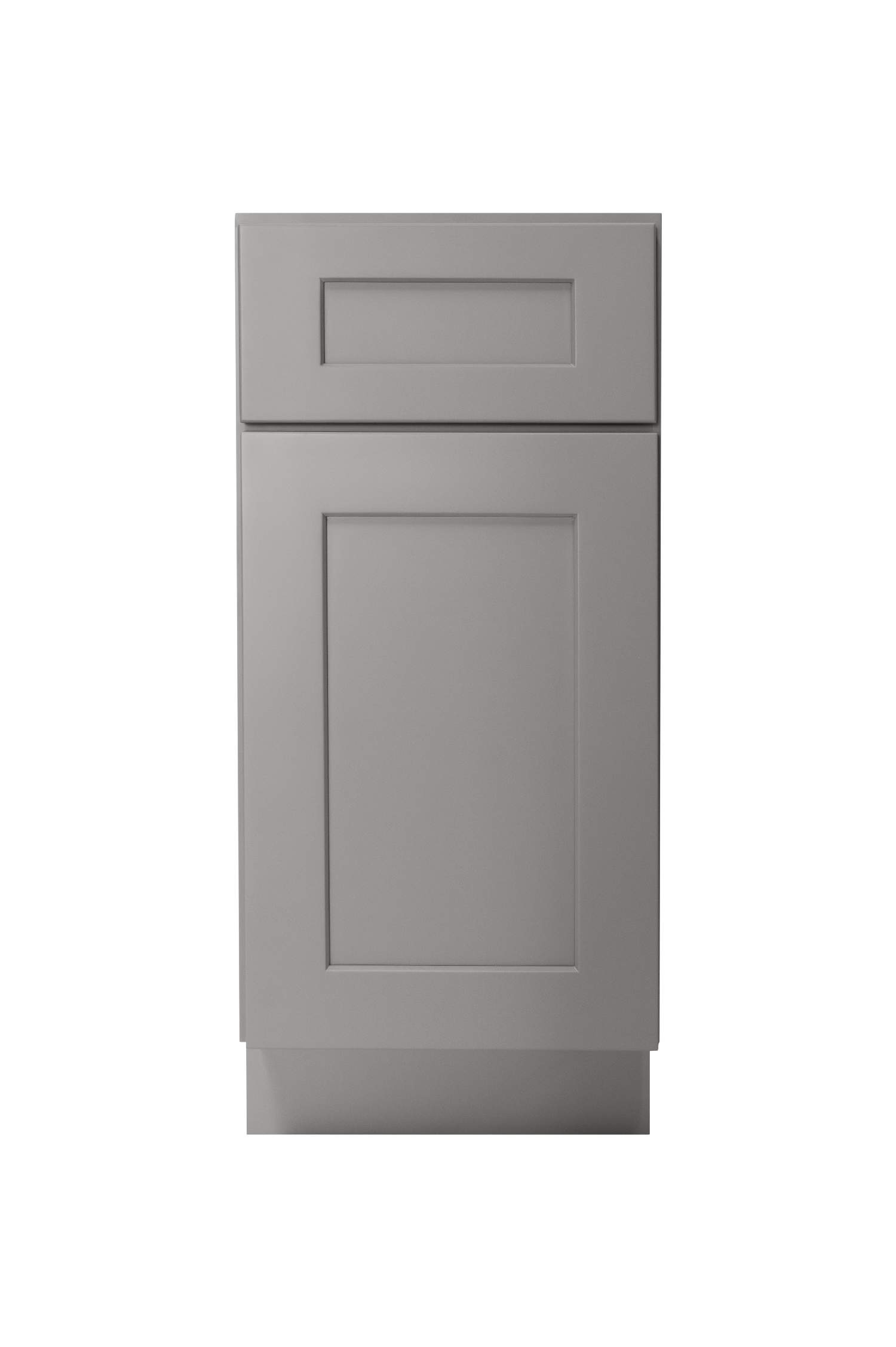 French Grey Shaker Base Cabinet