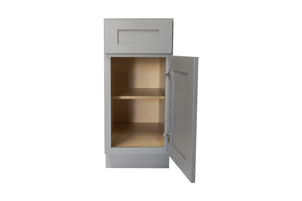 French Grey Shaker Base Cabinet