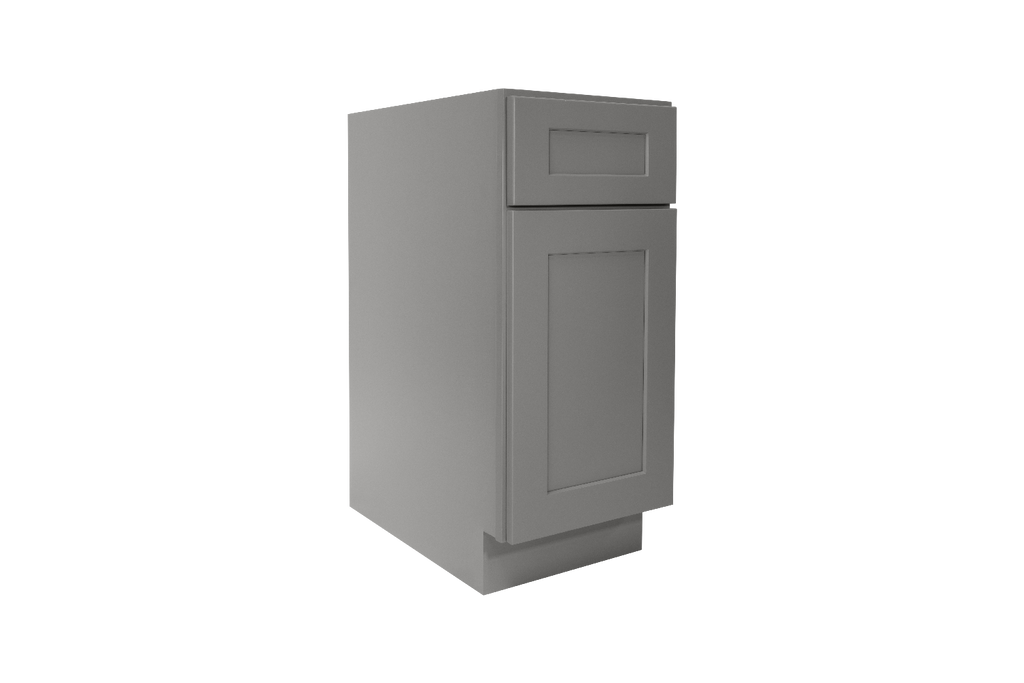 French Grey Shaker Base Cabinet