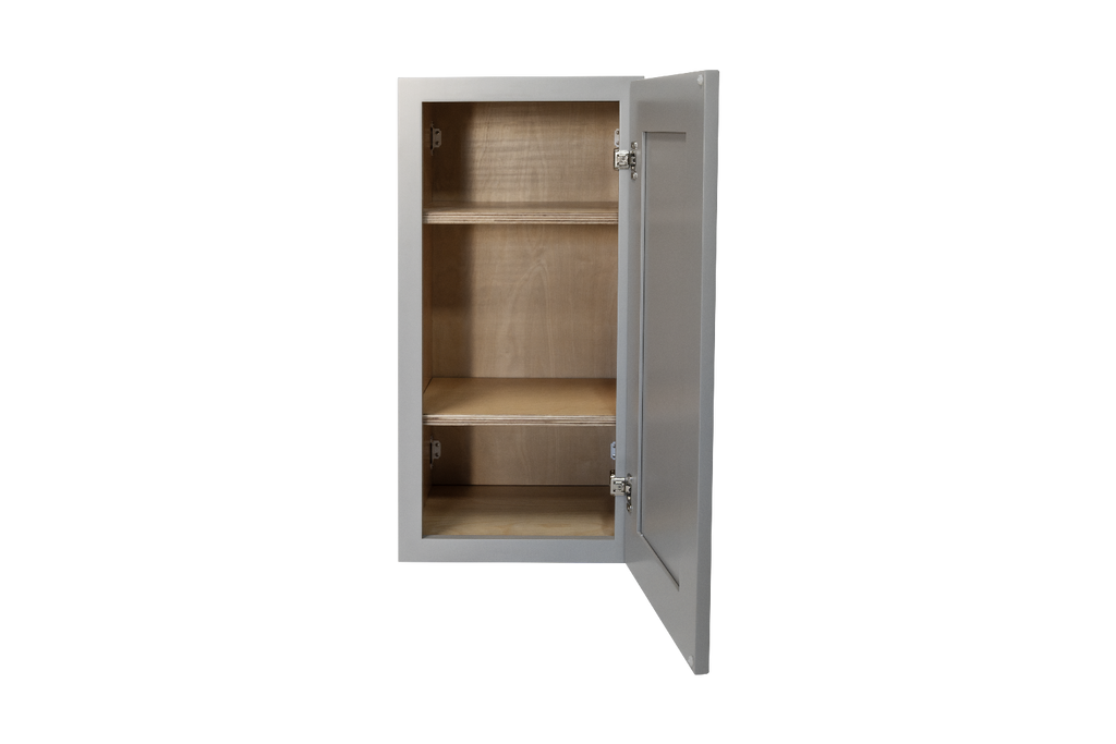 French Grey Shaker Wall Cabinet