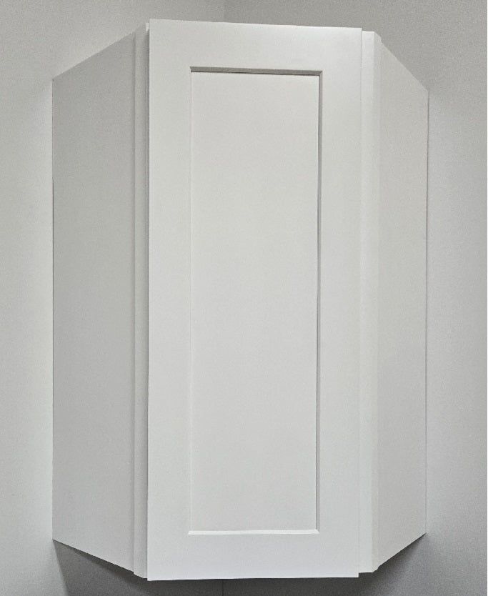 Shaker Style Diagnal Wall Cabinet different color for options